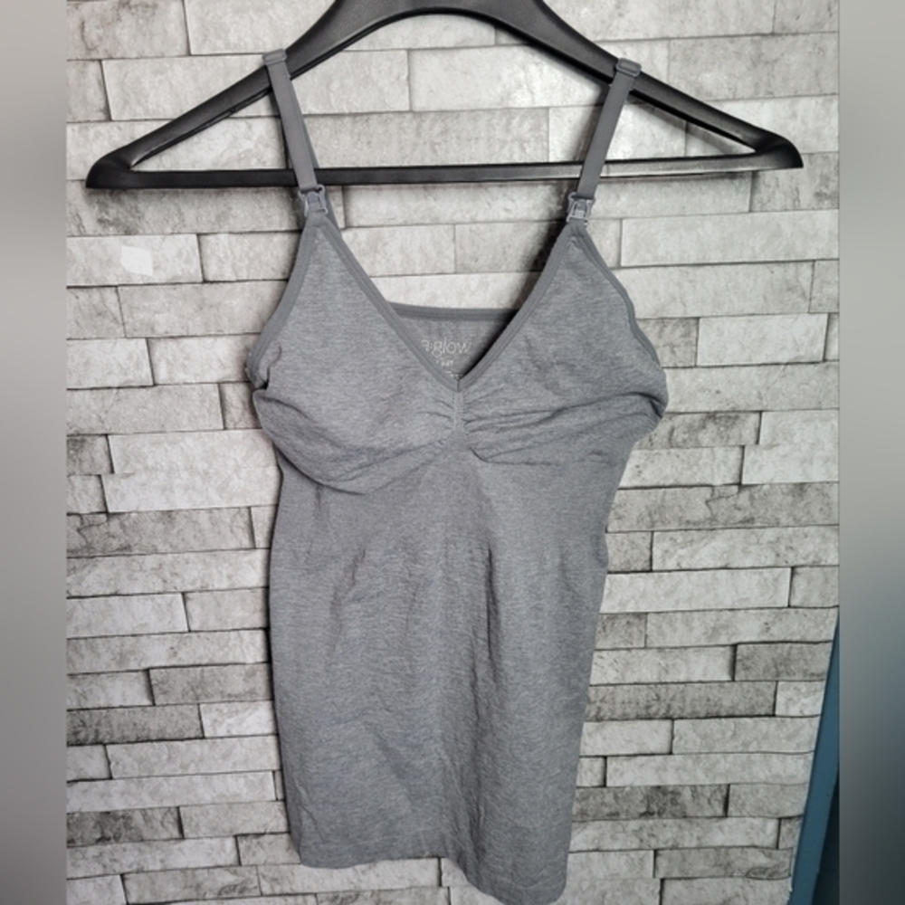 A:Glow Size medium‎ Maternity tank top
